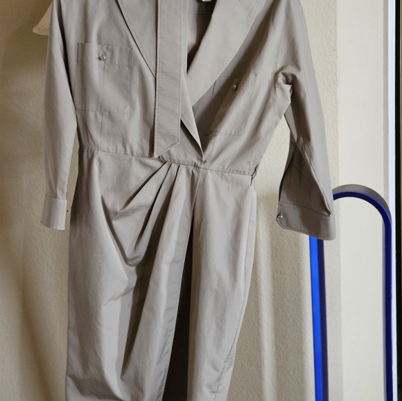 Max Mara Calia belted dress, Khaki, size 12 - Picture 5 of 7